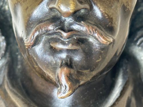 19TH CENTURY JOHN MILTON SCULPTURE SIGNED FRENCH ERNESTEUGNE HIOLLE - ADDITIONAL PHOTO 27