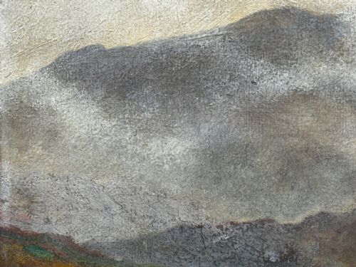 LARGE OIL PAINTING TAW MARSH DARTMOOR DEVON BY ALFRED DE BREANSKI JR - ADDITIONAL PHOTO 23
