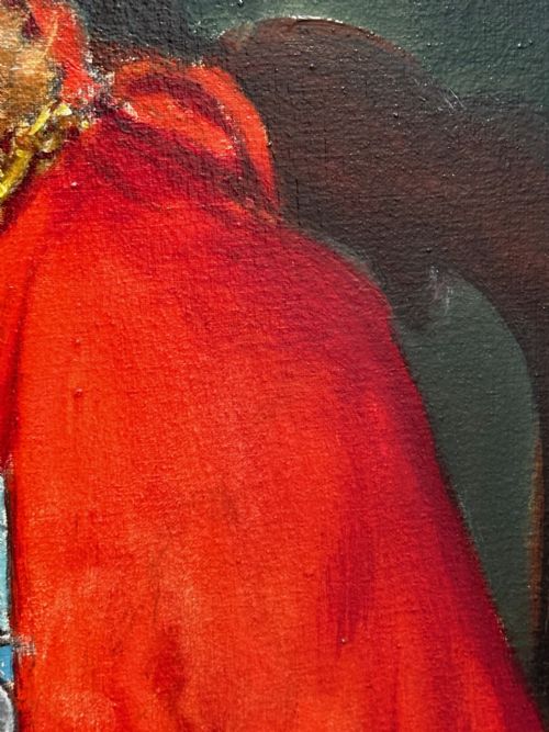 PORTRAIT MAYOR MAIDSTONE KENT RED COAT ROBES SIGNED BERNARD HAILSTONE - ADDITIONAL PHOTO 28