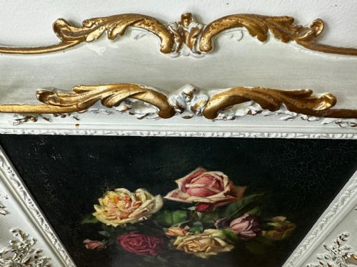 OIL PAINTING GARDEN ROSES BY ERNEST HIGGINS RIGG STAITHES GROUP - ADDITIONAL PHOTO 19