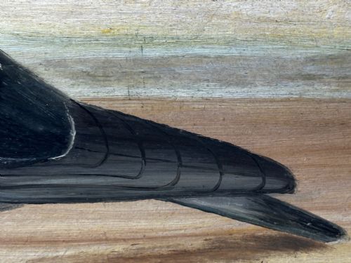 OIL PAINTING CHAMPION BIRD REPETITION PIGEON BY J BROWN BRED RACED - ADDITIONAL PHOTO 20