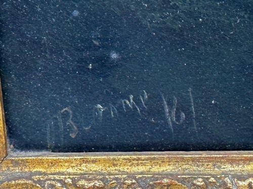 OIL PAINTING SHIP AGROUND RESCUE GOODWIN SANDS BY WILLIAM BROOME - ADDITIONAL PHOTO 7