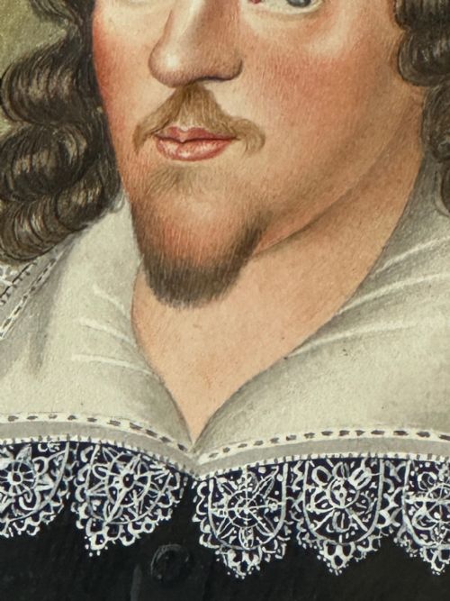 PAINTING FERDINANDO STANLEY 5TH EARL DERBY BY GEORGE PERFECT HARDING - ADDITIONAL PHOTO 11