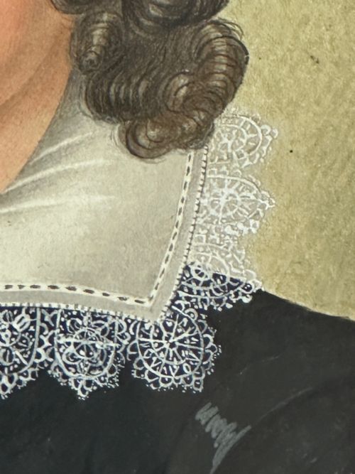 PAINTING FERDINANDO STANLEY 5TH EARL DERBY BY GEORGE PERFECT HARDING - ADDITIONAL PHOTO 12