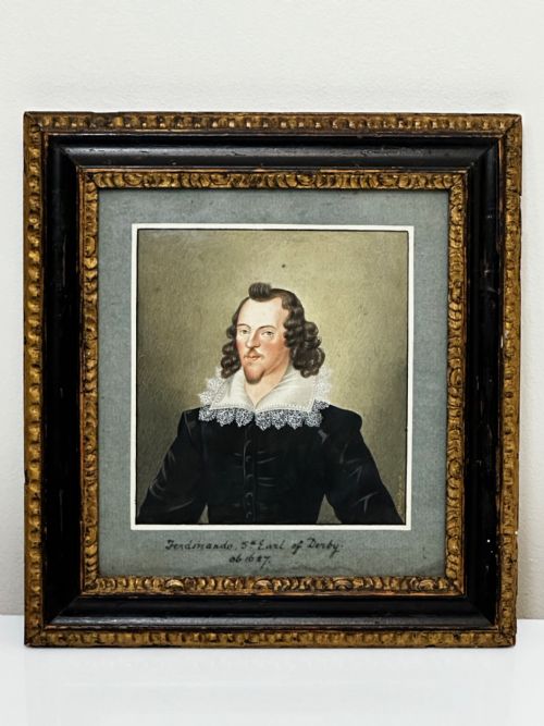 PAINTING FERDINANDO STANLEY 5TH EARL DERBY BY GEORGE PERFECT HARDING - ADDITIONAL PHOTO 18