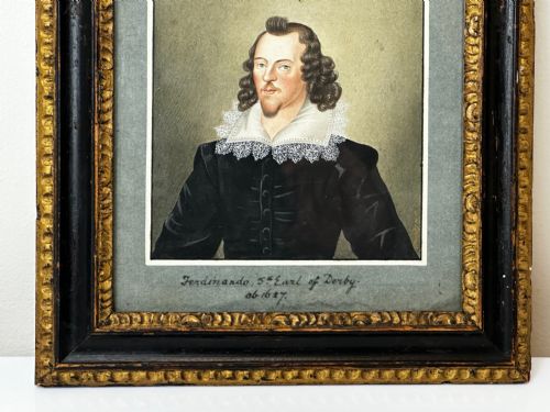 PAINTING FERDINANDO STANLEY 5TH EARL DERBY BY GEORGE PERFECT HARDING - ADDITIONAL PHOTO 21