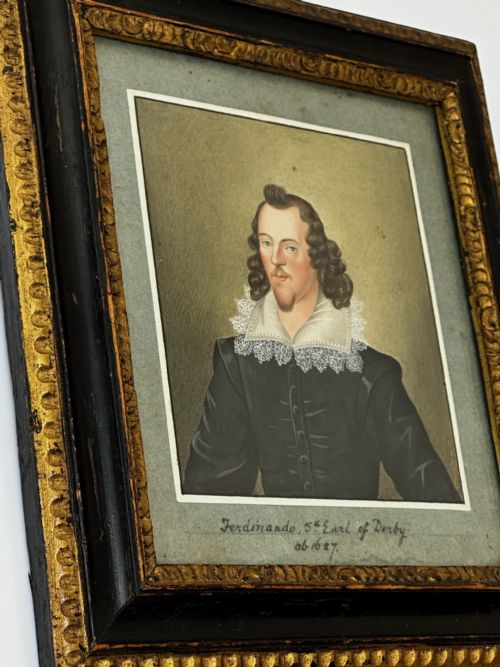 PAINTING FERDINANDO STANLEY 5TH EARL DERBY BY GEORGE PERFECT HARDING - ADDITIONAL PHOTO 25