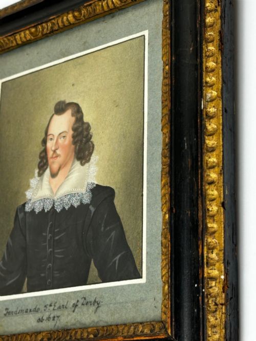 PAINTING FERDINANDO STANLEY 5TH EARL DERBY BY GEORGE PERFECT HARDING - ADDITIONAL PHOTO 26
