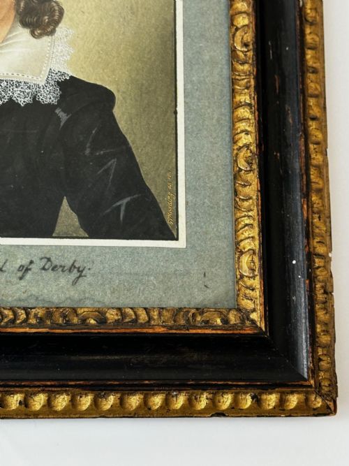 PAINTING FERDINANDO STANLEY 5TH EARL DERBY BY GEORGE PERFECT HARDING - ADDITIONAL PHOTO 28