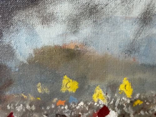 OIL PAINTING MILITARY BATTLE 2ND AFGHAN WAR BY FRANCIS RUSSELL FLINT - ADDITIONAL PHOTO 17
