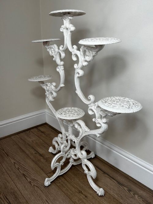 VICTORIAN GARDEN 6 BRANCH PLANT STAND - ADDITIONAL PHOTO 15