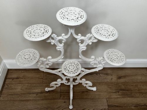 VICTORIAN GARDEN 6 BRANCH PLANT STAND - ADDITIONAL PHOTO 18