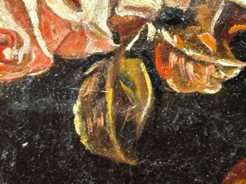 OIL PAINTING KITTEN PATIENCE BY FRANCISCO JOS DOMINGO Y MARQUS - ADDITIONAL PHOTO 25