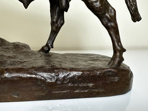 19TH CENTURY BRONZE SCULPTURE PRIZED BULL BY ISIDORE JULES BONHEUR - ADDITIONAL PHOTO 4