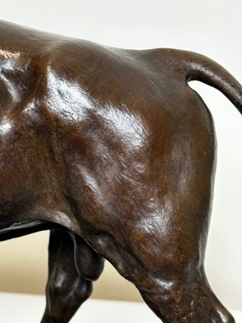 19TH CENTURY BRONZE SCULPTURE PRIZED BULL BY ISIDORE JULES BONHEUR - ADDITIONAL PHOTO 6