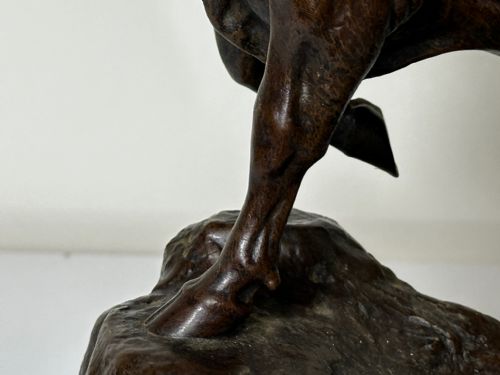 19TH CENTURY BRONZE SCULPTURE PRIZED BULL BY ISIDORE JULES BONHEUR - ADDITIONAL PHOTO 12