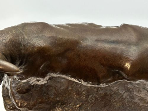 19TH CENTURY BRONZE SCULPTURE PRIZED BULL BY ISIDORE JULES BONHEUR - ADDITIONAL PHOTO 16