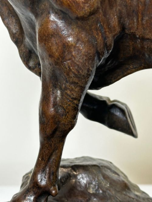 19TH CENTURY BRONZE SCULPTURE PRIZED BULL BY ISIDORE JULES BONHEUR - ADDITIONAL PHOTO 21