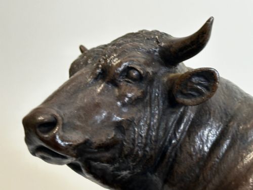 19TH CENTURY BRONZE SCULPTURE PRIZED BULL BY ISIDORE JULES BONHEUR - ADDITIONAL PHOTO 22
