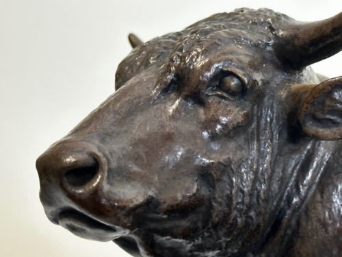 19TH CENTURY BRONZE SCULPTURE PRIZED BULL BY ISIDORE JULES BONHEUR - ADDITIONAL PHOTO 23