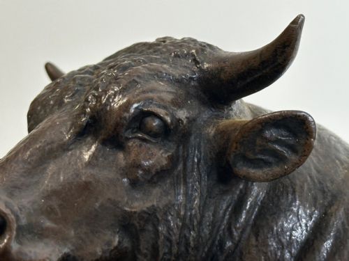 19TH CENTURY BRONZE SCULPTURE PRIZED BULL BY ISIDORE JULES BONHEUR - ADDITIONAL PHOTO 24