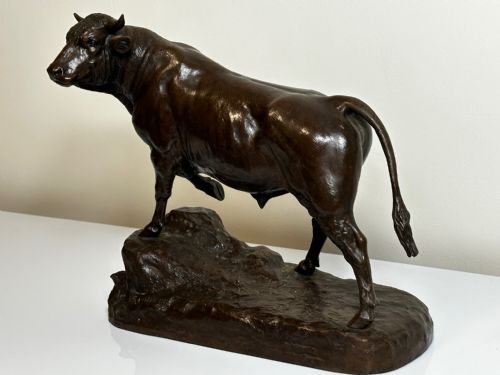 19TH CENTURY BRONZE SCULPTURE PRIZED BULL BY ISIDORE JULES BONHEUR - ADDITIONAL PHOTO 27