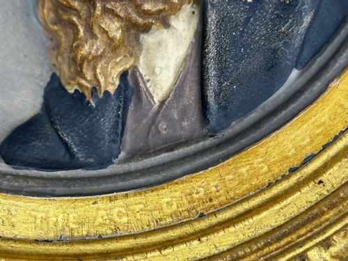 VICTORIAN CHARLES DICKENS PORTRAIT WALL SCULPTURE - ADDITIONAL PHOTO 18