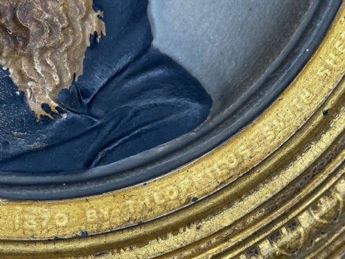 VICTORIAN CHARLES DICKENS PORTRAIT WALL SCULPTURE - ADDITIONAL PHOTO 20