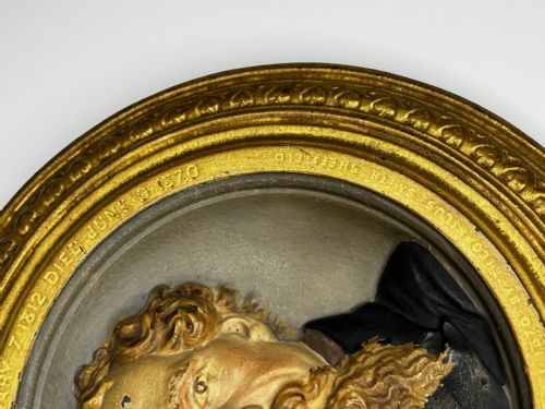 VICTORIAN CHARLES DICKENS PORTRAIT WALL SCULPTURE - ADDITIONAL PHOTO 27