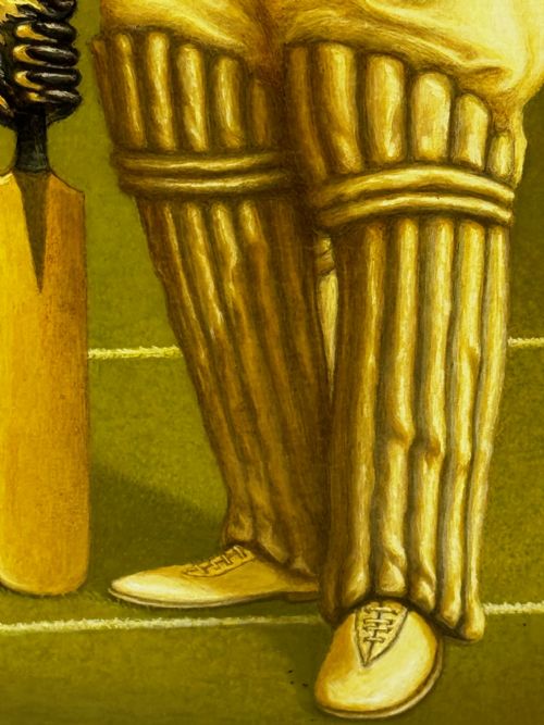 VICTORIAN OIL PAINTING PORTRAIT CRICKETER WILLIAM GILBERT GRACE - ADDITIONAL PHOTO 23