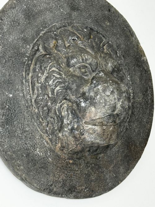 GEORGIAN LEAD REGAL LION GARDEN FOUNTAIN CROWN FINIAL SCULPTURE - ADDITIONAL PHOTO 7