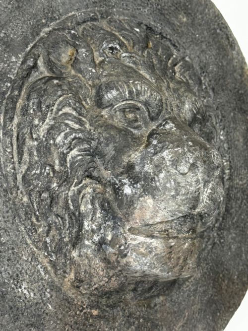 GEORGIAN LEAD REGAL LION GARDEN FOUNTAIN CROWN FINIAL SCULPTURE - ADDITIONAL PHOTO 8
