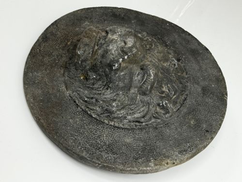 GEORGIAN LEAD REGAL LION GARDEN FOUNTAIN CROWN FINIAL SCULPTURE - ADDITIONAL PHOTO 10