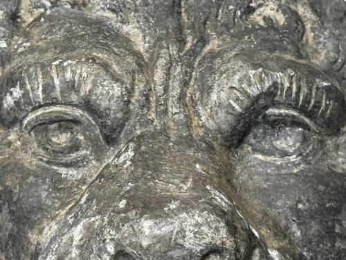 GEORGIAN LEAD REGAL LION GARDEN FOUNTAIN CROWN FINIAL SCULPTURE - ADDITIONAL PHOTO 15