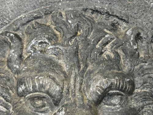 GEORGIAN LEAD REGAL LION GARDEN FOUNTAIN CROWN FINIAL SCULPTURE - ADDITIONAL PHOTO 18