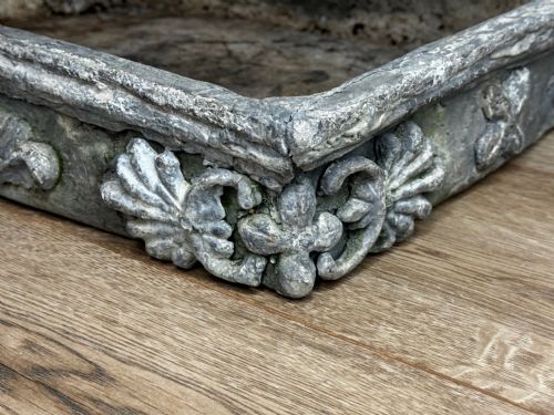 GEORGIAN SMALL POPPY WINDOW SILL LEAD GARDEN PLANTER - ADDITIONAL PHOTO 21