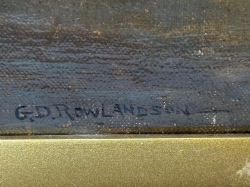 VICTORIAN OIL PAINTING CIVIL WAR ROYALIST PURSUED BY ROUNDHEADS ESCAPE - ADDITIONAL PHOTO 11