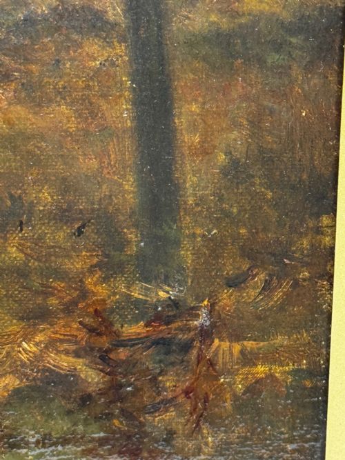 VICTORIAN OIL PAINTING CIVIL WAR ROYALIST PURSUED BY ROUNDHEADS ESCAPE - ADDITIONAL PHOTO 27