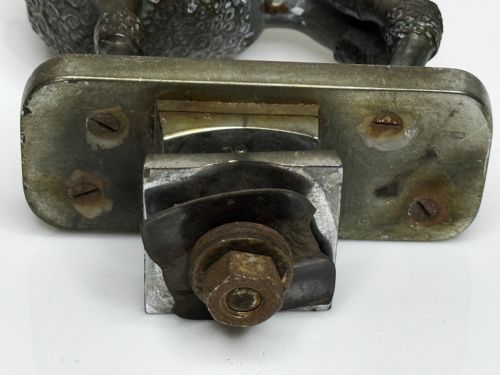 ART DECO BRONZE POODLE DOG CLASSIC CAR MASCOT - ADDITIONAL PHOTO 3