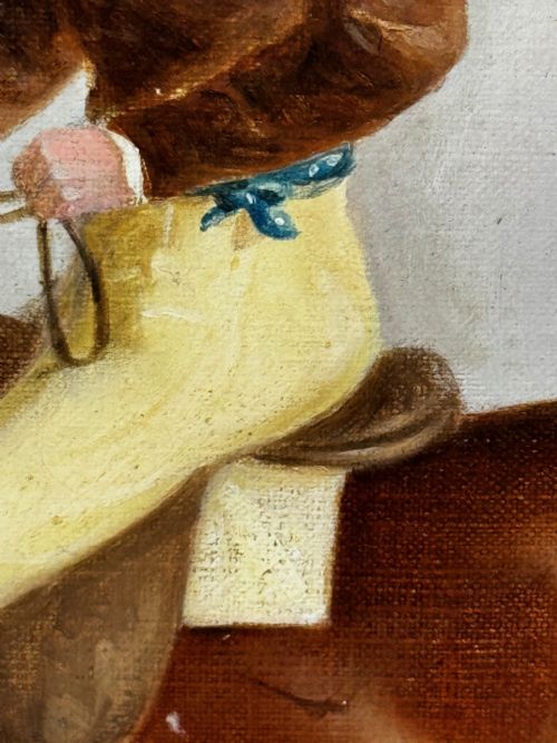 OIL PAINTING RACE HORSE WINNER BESSY BAY HUNTER JOCKEY RIDING C1831 - ADDITIONAL PHOTO 26