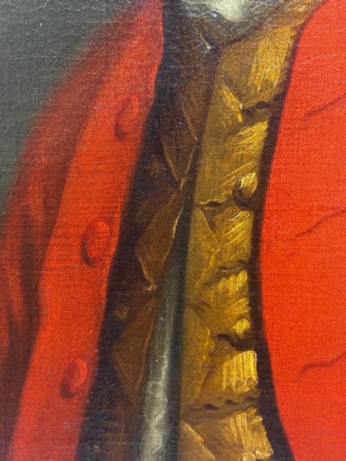 18TH CENTURY OIL PAINTING LIEUTENANT GENERAL SIR JAMES CAMPBELL - ADDITIONAL PHOTO 25