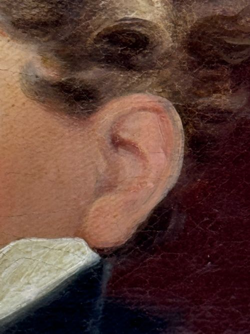19TH CENTURY OIL PAINTING PORTRAIT ROYAL KING GEORGE IV ROYAL GARTER - ADDITIONAL PHOTO 26