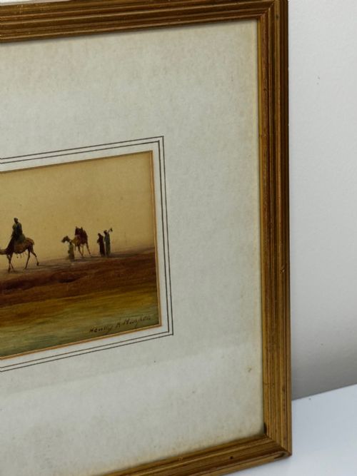 19TH CENTURY SUEZ CANAL GROUP OF BEDOUIN TRIBESMAN WITH CAMELS - ADDITIONAL PHOTO 24
