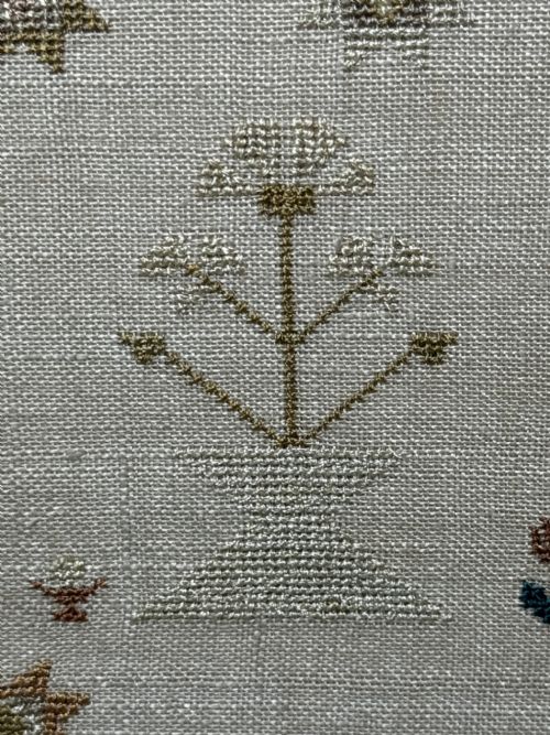 19TH CENTURY TAPESTRY SAMPLER BY RACHEL 1831 OSWESTRY NATIONAL SCHOOL - ADDITIONAL PHOTO 22