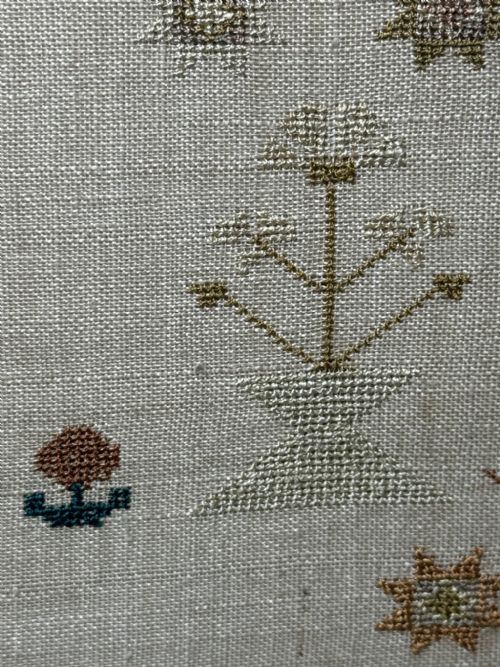 19TH CENTURY TAPESTRY SAMPLER BY RACHEL 1831 OSWESTRY NATIONAL SCHOOL - ADDITIONAL PHOTO 25
