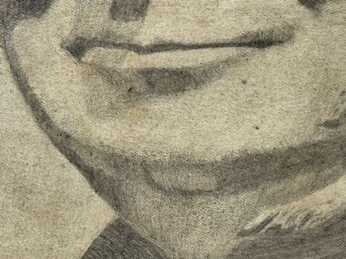 WW2 WARTIME PORTRAIT DRAWING PRIME MINISTER LEONARD WINSTON CHURCHILL - ADDITIONAL PHOTO 19