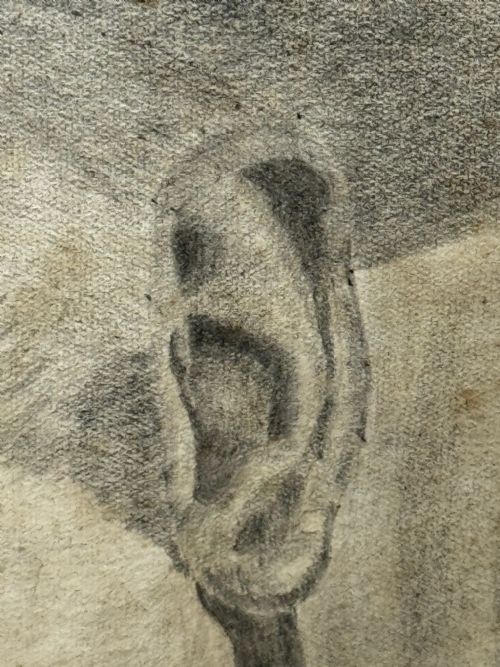 WW2 WARTIME PORTRAIT DRAWING PRIME MINISTER LEONARD WINSTON CHURCHILL - ADDITIONAL PHOTO 23