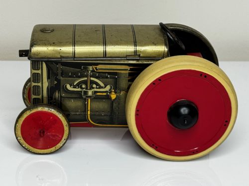 BISCUIT TIN TRACTOR BY WILLIAM CRAWFORDS SON LTD - ADDITIONAL PHOTO 1