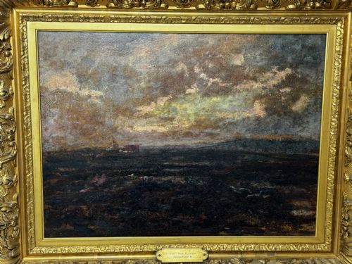 OIL PAINTING YORKSHIRE MOOR HIGH ELDWICK BY JOHN WILLIAM BUXTON KNIGHT - ADDITIONAL PHOTO 10