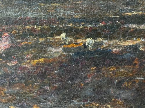 OIL PAINTING YORKSHIRE MOOR HIGH ELDWICK BY JOHN WILLIAM BUXTON KNIGHT - ADDITIONAL PHOTO 14